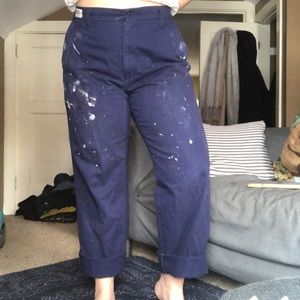Blue Painter Pants 100% Cotton Workwear